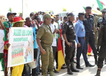 L&rsquo;arrivée des Lions en images