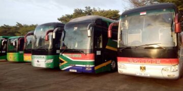 CAN 2016 : ce qu&rsquo;il faut savoir sur les dix bus stationnés à la CUY