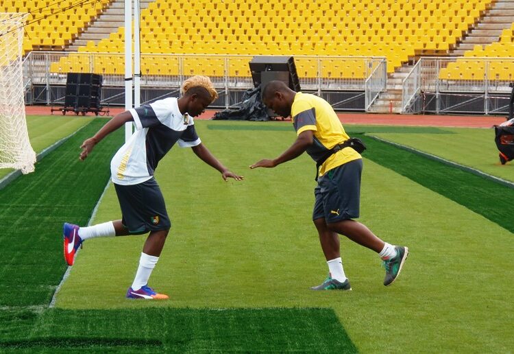 Lionnes Indomptables : Enganamouit s’est entraînée