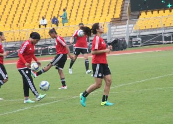 CAN 2016 : la séance d’entraînement des Egyptiennes en images