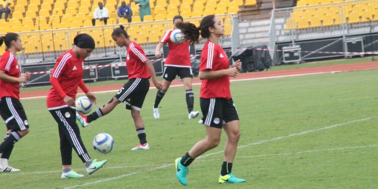 CAN 2016 : la séance d’entraînement des Egyptiennes en images