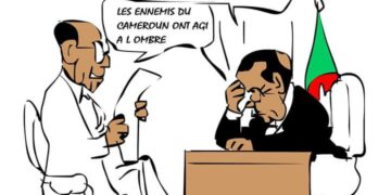 Quand Popoli regarde Cameroun VS Nigeria (0-1)