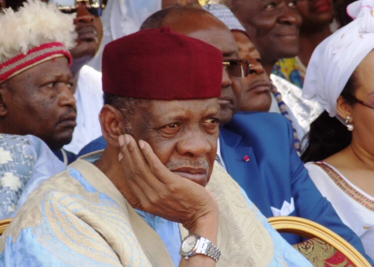 Nguon 2016: Issa Hayatou à Foumban