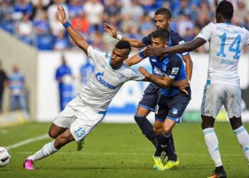 Allemagne : Matip en couleur, Choupo en noir et blanc