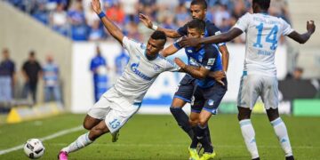 Allemagne : Matip en couleur, Choupo en noir et blanc