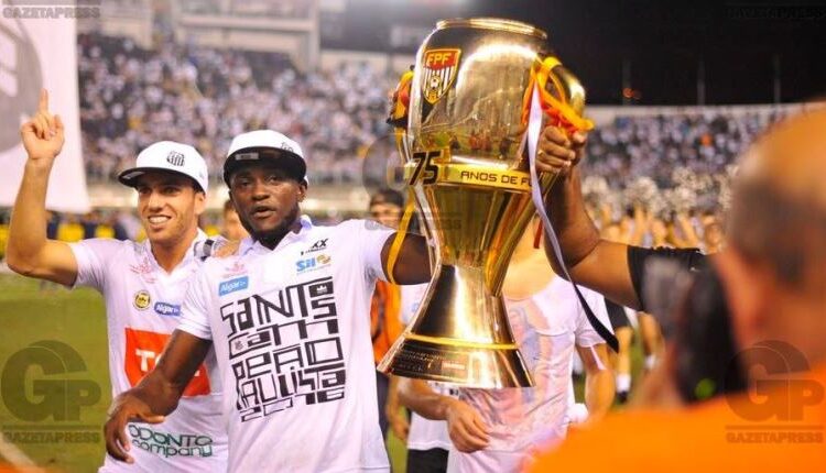 Brésil : Joël Tagueu et Santos vice-champions