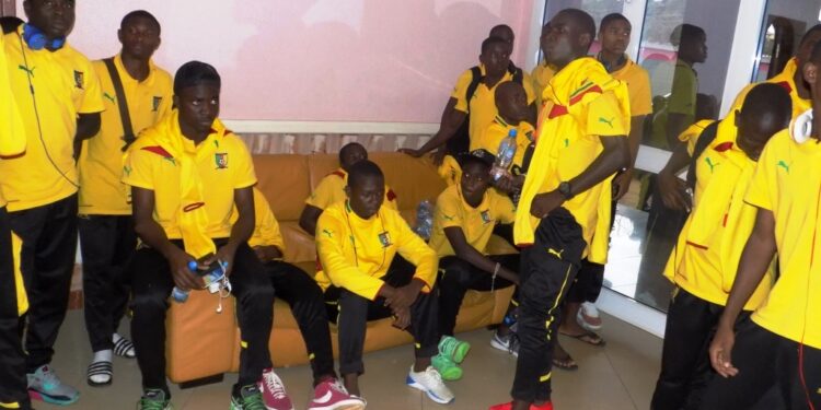 Les Lions cadets en stage à Bafoussam