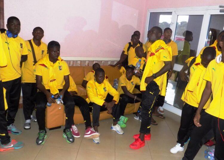 Les Lions cadets en stage à Bafoussam