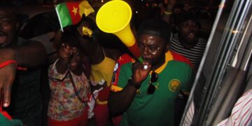 Libreville : liesse populaire à l’arrivée des Lions Indomptables