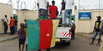 Libreville : des supporters des Lions déçus