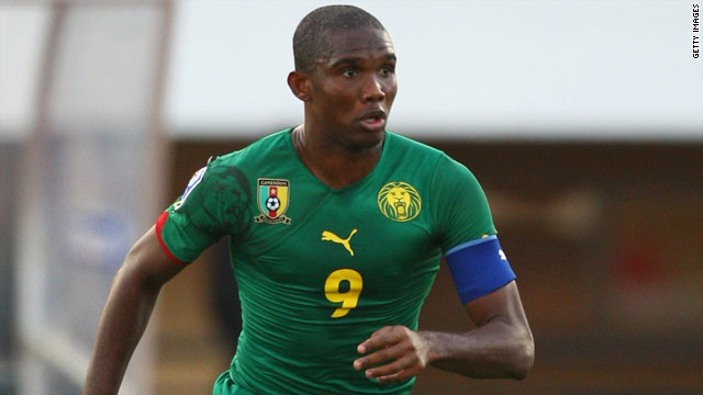 Samuel Eto&rsquo;o félicite les Lions Indomptables