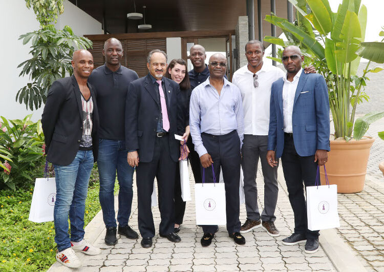 Des anciens Lions à la Fondation Sylvia Bongo Ondimba