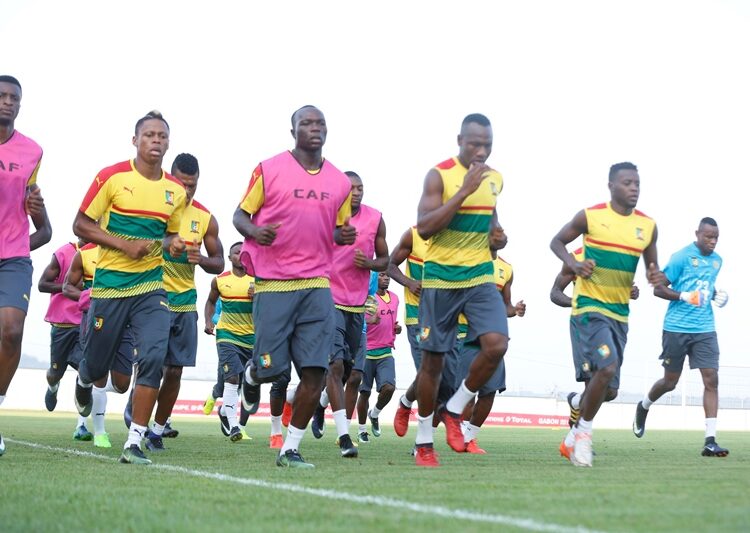 Moanda : les Lions s’entraînent en toute sérénité