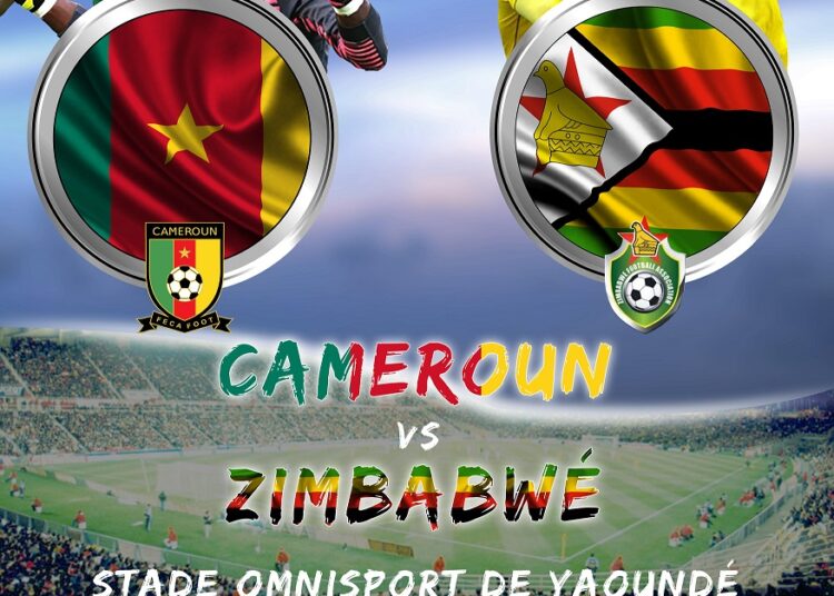 Cameroun VS Zimbabwe, ce mardi 10 Janvier à 18H00
