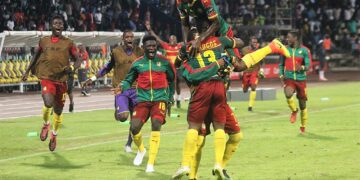 Douala fête ses Lions Indomptables