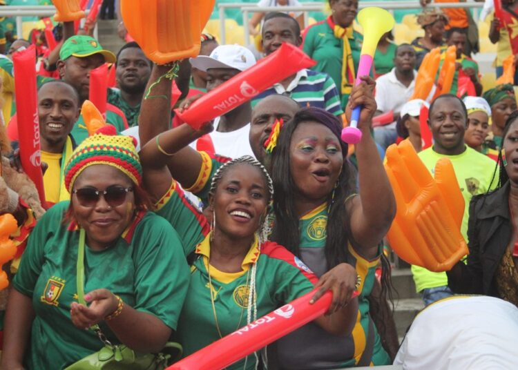 Les supporters Egyptiens momifiés par les fans des Lions