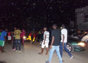 Douala  déborde de joie après la victoire des Lions