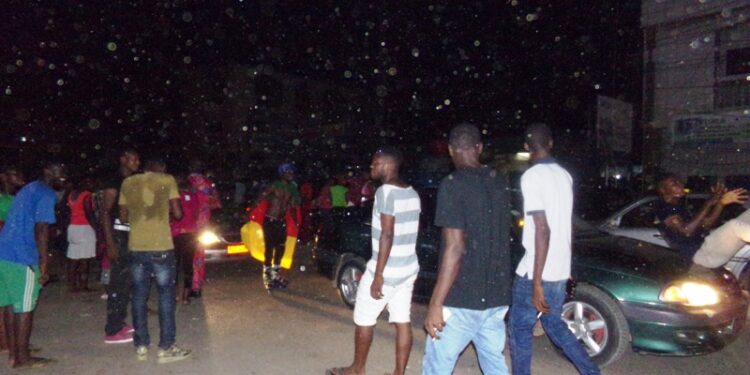 Douala  déborde de joie après la victoire des Lions