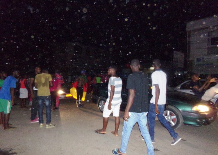 Douala  déborde de joie après la victoire des Lions