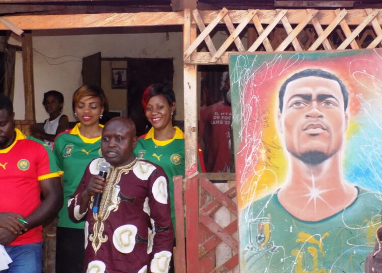 La famille de Teikeu toujours en fête