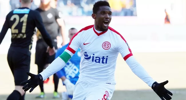 Turquie : Eto’o marque et fait monter Antalyaspor