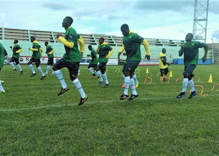 Lusaka: Les Lions U20 se sont entraînés