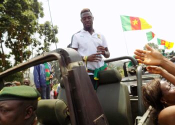 Le trophée de la CAN2017 à Bamenda ce mercredi