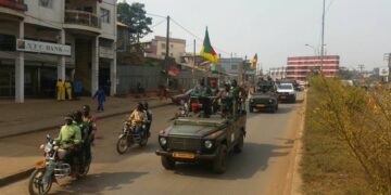Bamenda et le trophée de la CAN2017