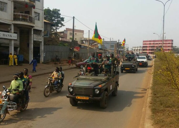 Bamenda et le trophée de la CAN2017