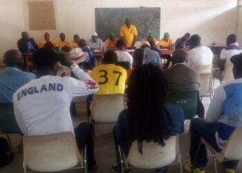 Le président de la Ligue régionale  en tournée