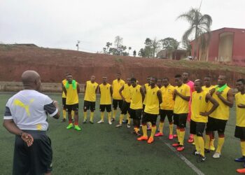 Les Lions Espoirs en stage