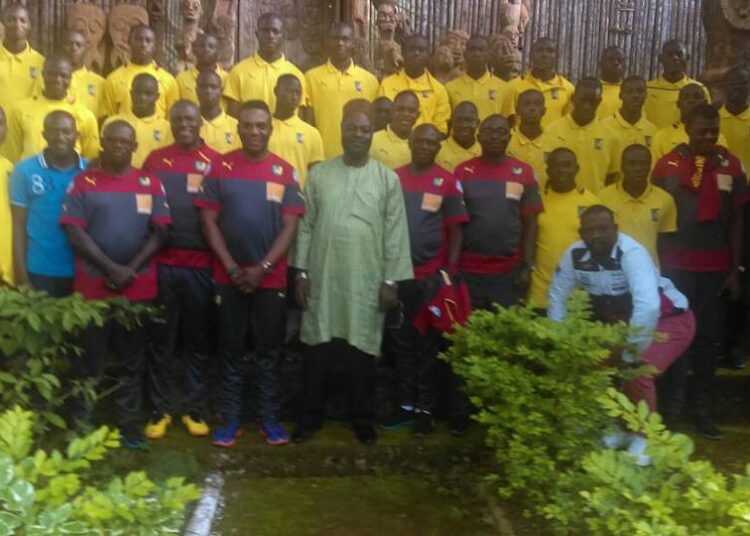 Les Lions U17 préparent le duel contre la Tanzanie à Yaoundé