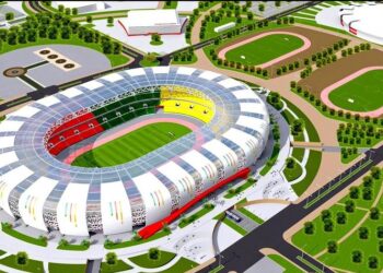Des matériaux préfabriqués pour le stade Paul Biya