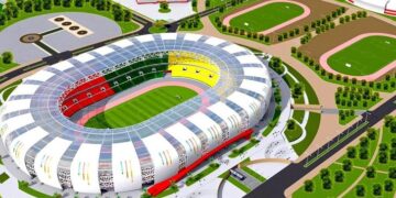 Des matériaux préfabriqués pour le stade Paul Biya