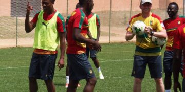 Lions Indomptables : l’entraînement de ce mardi matin en images