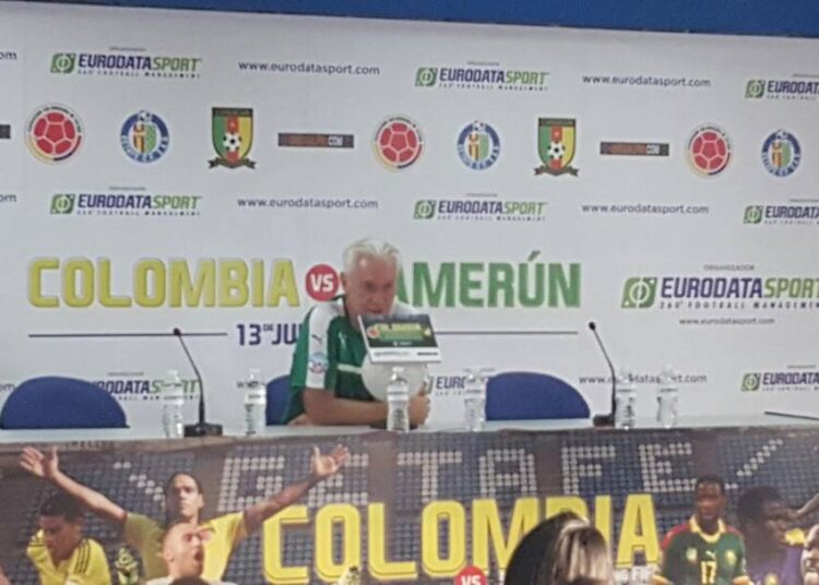 Hugos Broos: « Nous devons jouer à notre meilleur pour battre la Colombie »