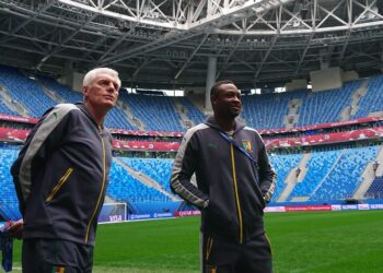 Coupe des Confédérations: Les Lions ont visité le stade de Saint-Petersburg