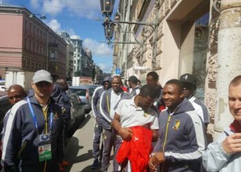 Russie 2017 : les Lions en balade à Saint-Pétersbourg