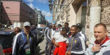 Russie 2017 : les Lions en balade à Saint-Pétersbourg