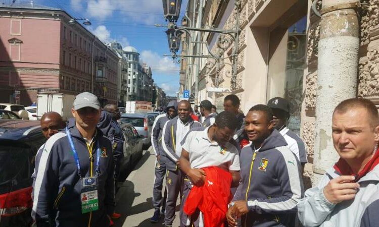 Russie 2017 : les Lions en balade à Saint-Pétersbourg