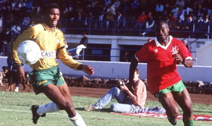 Il y a 25 ans, l’Afrique du Sud livrait son premier match post apartheid contre les Lions Indomptables