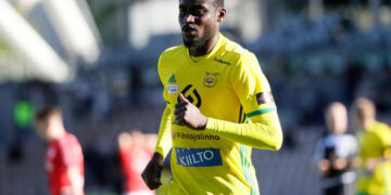 Finlande : Ngueukam marque, Etock et son club continuent de descendre