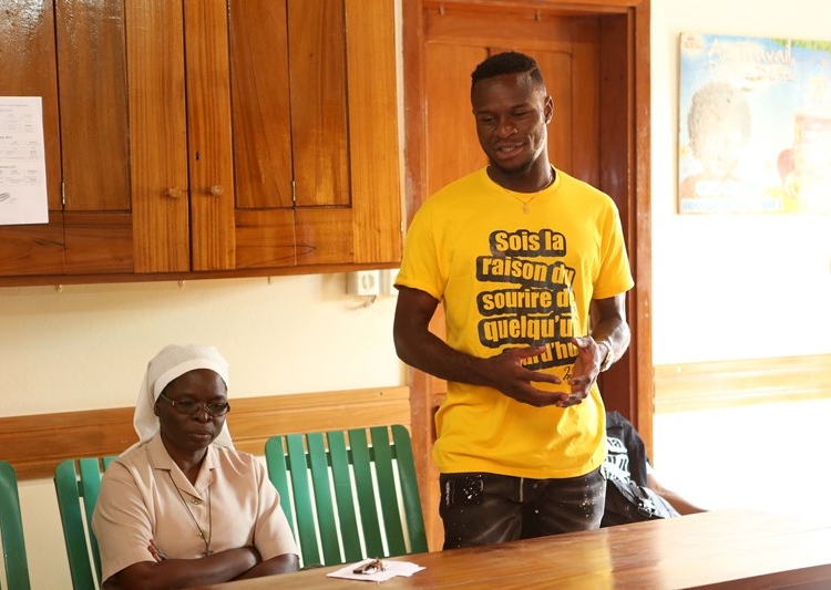 Sévérin Bikoko : « c’est un geste qui vient du cœur »