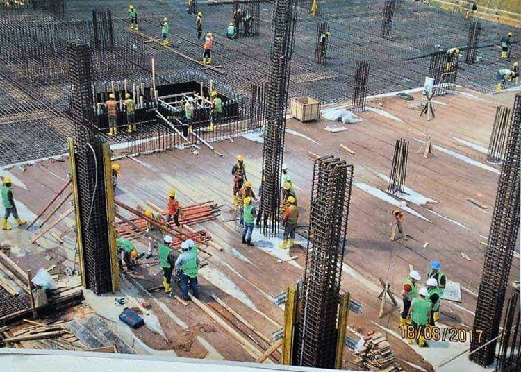 CAN2019: le stade de Japoma avance