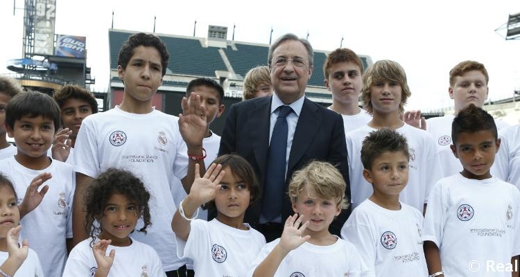 L’Anafoot à l’école de la fondation Real Madrid