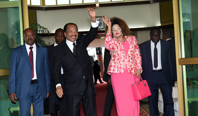 CAN 2019 : Paul Biya a visité le stade d’Olembe