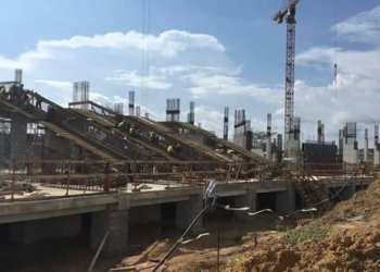 Douala: Les travaux avancent au Stade de Japoma