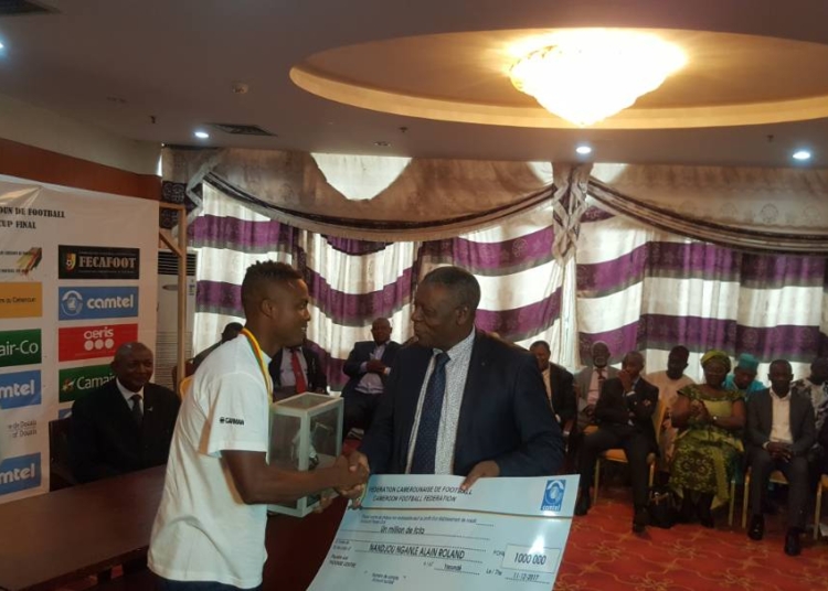 Recompenses: un million FCFA pour le meilleur joueur de la Coupe du Cameroun 2017