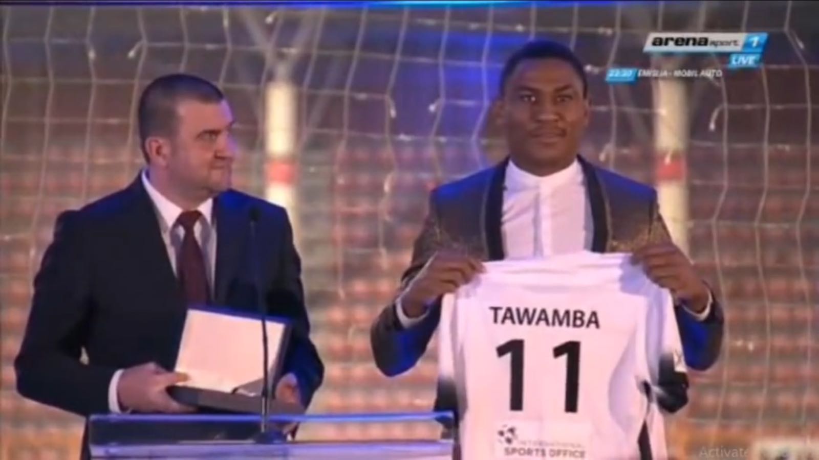 Serbie : Tawamba élu meilleur joueur de la phase aller