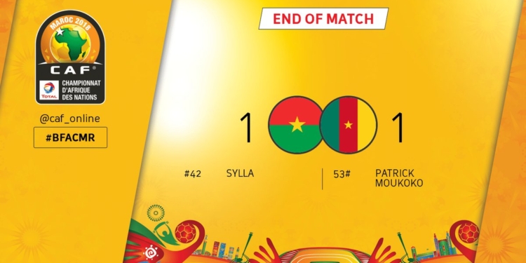 Burkina Faso – Cameroun: 1-1